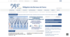 Desktop Screenshot of dbfbruxelles.eu