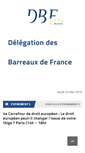 Mobile Screenshot of dbfbruxelles.eu